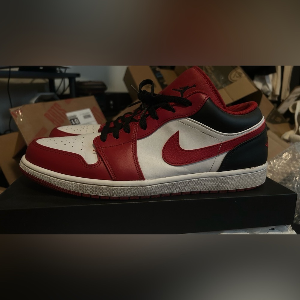 Air Jordan 1 Low s14 Red/Black/White